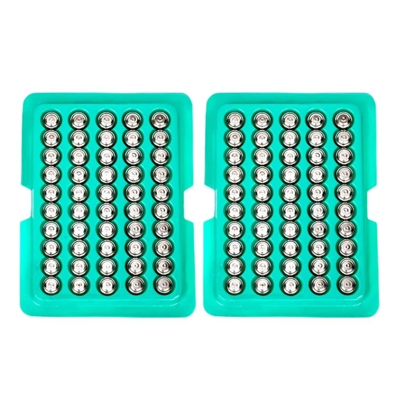  50/100Pcs AG13 Button Cell AG10 Environmental Luminous Gifts Toy LR44 Clock