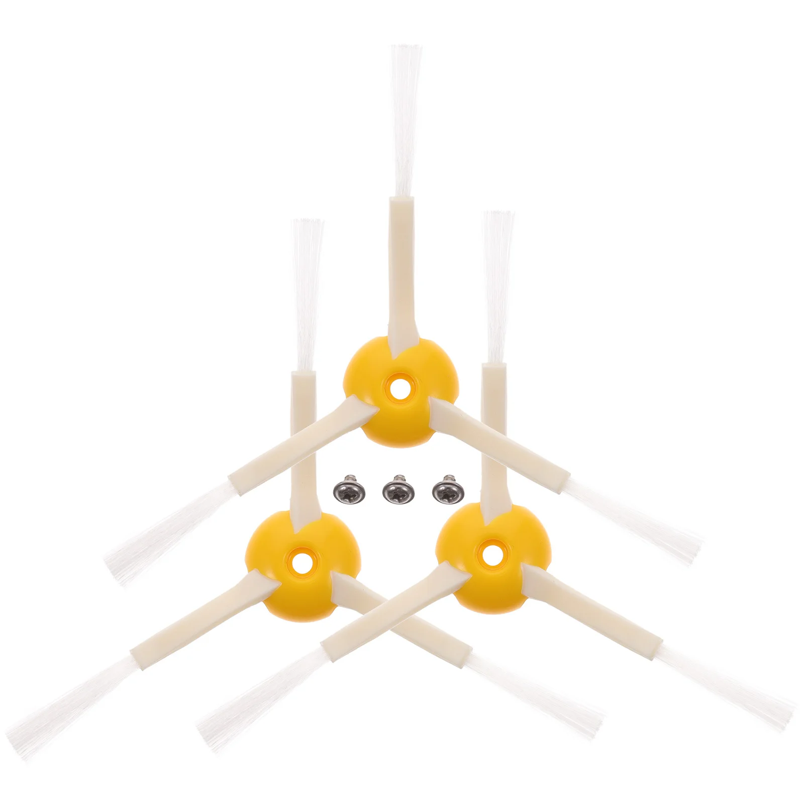 3Pcs Robot Vacuum Cleaner Side Brush Replacement for Irobot500 600 700 Cleaning Tool Easy Installation Long