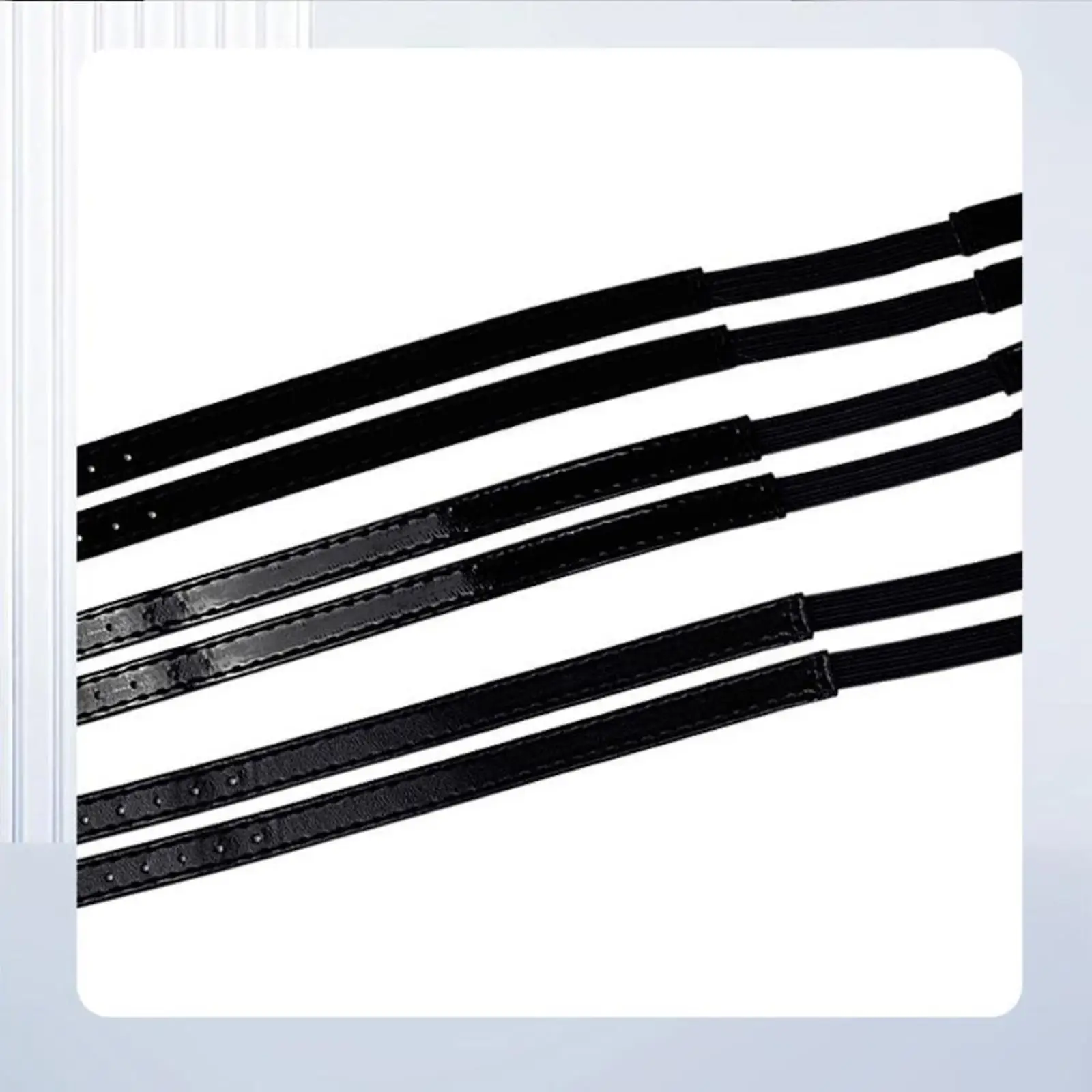 Flexible Detachable Elastic Shoe Straps for Women High Heel Shoes Transparent Shoelace Repair Heel Protector Inserts