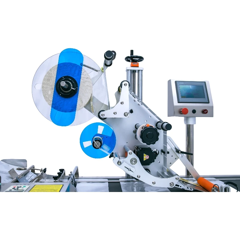 ST-200A Full Automatic   Flat Surface Labeling Machine for   Paper Box Glass Bottle Core Motor