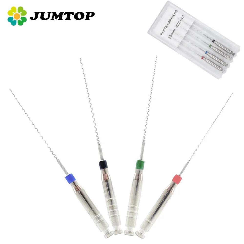 Dental Rotary Paste Carriers Spiral Filler Assorted Engine Filling Paste Dentistry Tool for Root Canal Treatment Endo Files