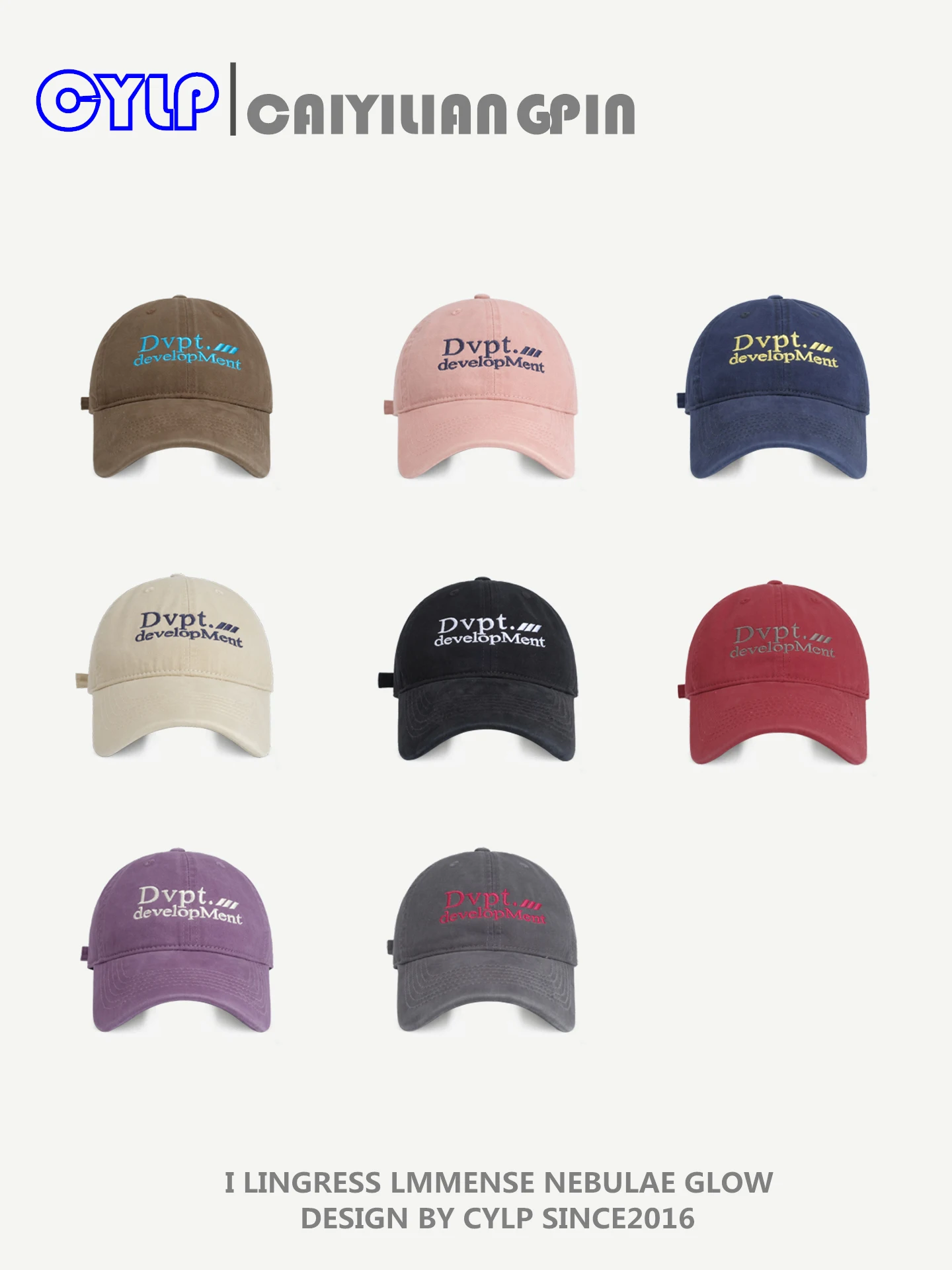 

Fashion Letter Embroidery Soft Top Baseball Cap Face Slimming Versatile Casual Duckbill Cap for Men