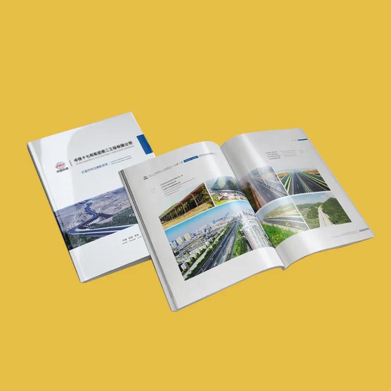 Custom. Packaging Enterprise Album Printing Product Instruction Manual Brochure Album Poster Color Printing Design Album