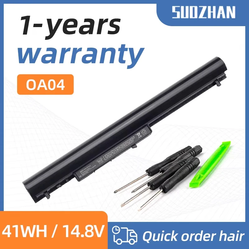 SUOZHAN 2800mAh OA04 Laptop Battery for HP 240 245 250 G2 G3 HSTNN-PB5S HSTNN-IB5S HSTNN-LB5S OA03 740715-001 746458-421