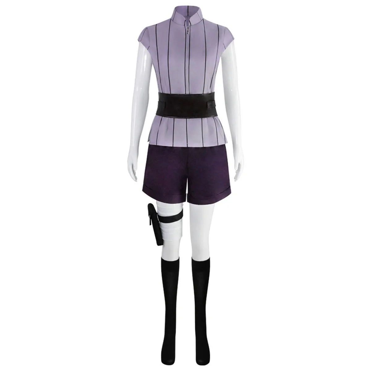 

Hemixush Anime Cos Uzumaki Hinata Cosplay Costume Party Uniform Full Set Female Suit