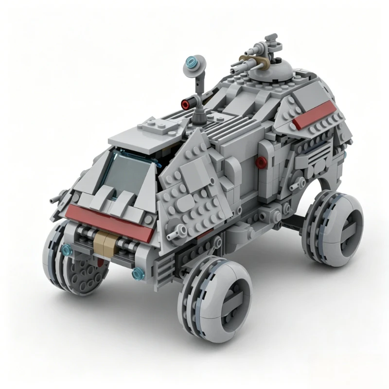 Customize 1035 PCS MOC LAVw Blitzer Mini Republic War Series War Series Vehicle Model Custom Building Blocks Assembly Toy Gift