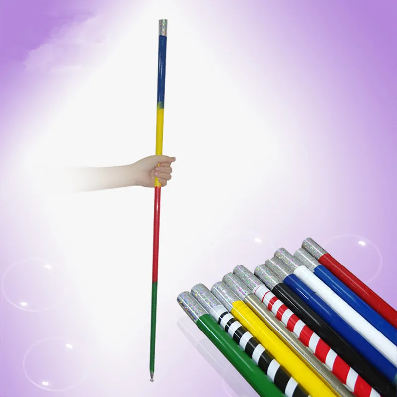 WAP01  Professional Appearing Cane Metal Mahka 11 Colors Magic Trick Accessories Mentalism Stage Close Up Comedy Magia Toys
