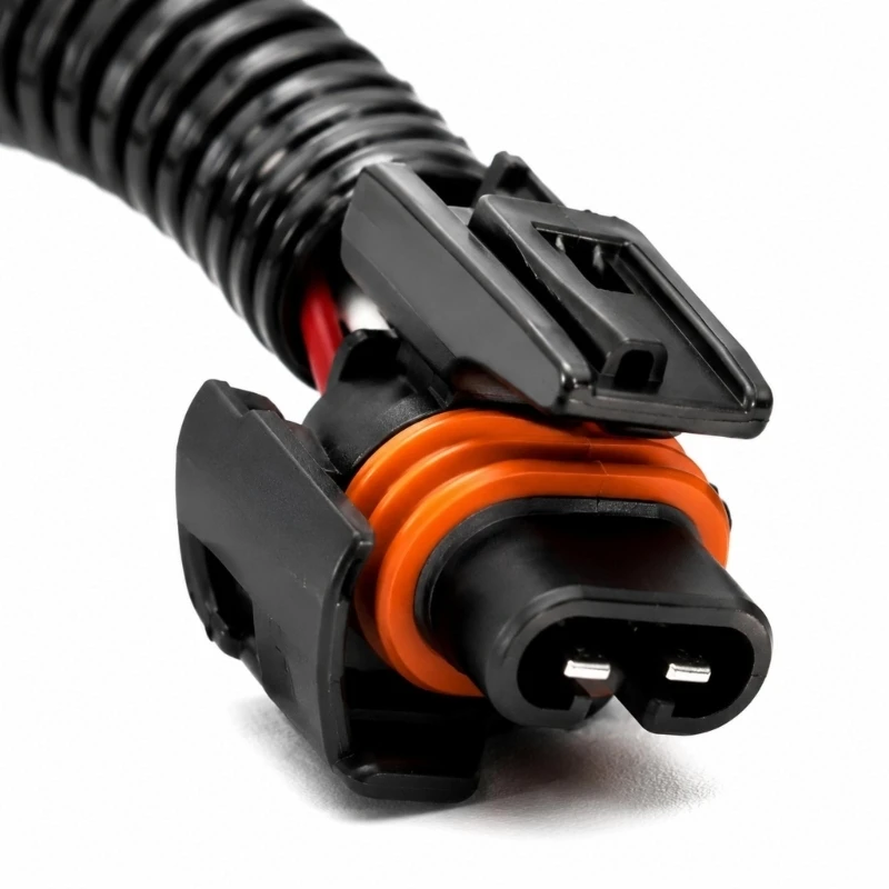 Headlight Wiring Replacement Assembly 5C3Z15A211BA for the Stated Vehicle Family, with Branched Wiring and Multiple Integrated