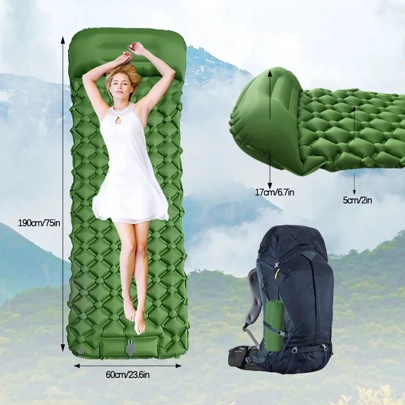 Inflatable Camping Sleeping Pad 4