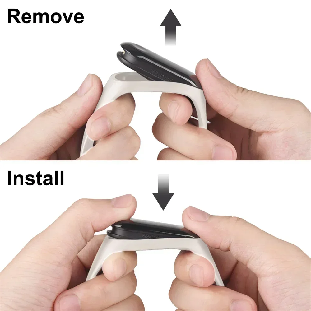 الأشرطة سيليكون ل Xiaomi Mi Band 7 سوار المعصم Miband 5 6 NFC الرياضة استبدال نبض كوريا mi الفرقة 7 6 4 5 3 الساعات #4