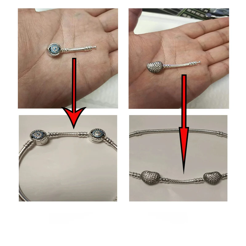 925 Sterling Silver Bracelet Extender 3.5cm & 4cm, Gift for Her
