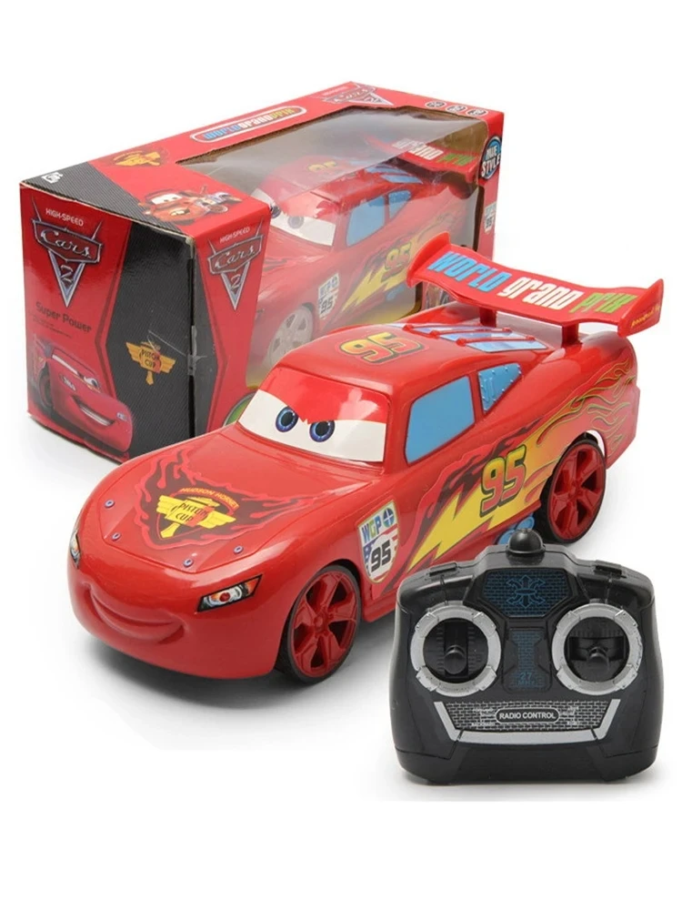 Voiture électrique télécommandée Disney Pixar Cars 3, Lightning Mcqueen, jouet pour enfants, Simulation de course, cadeaux de noël