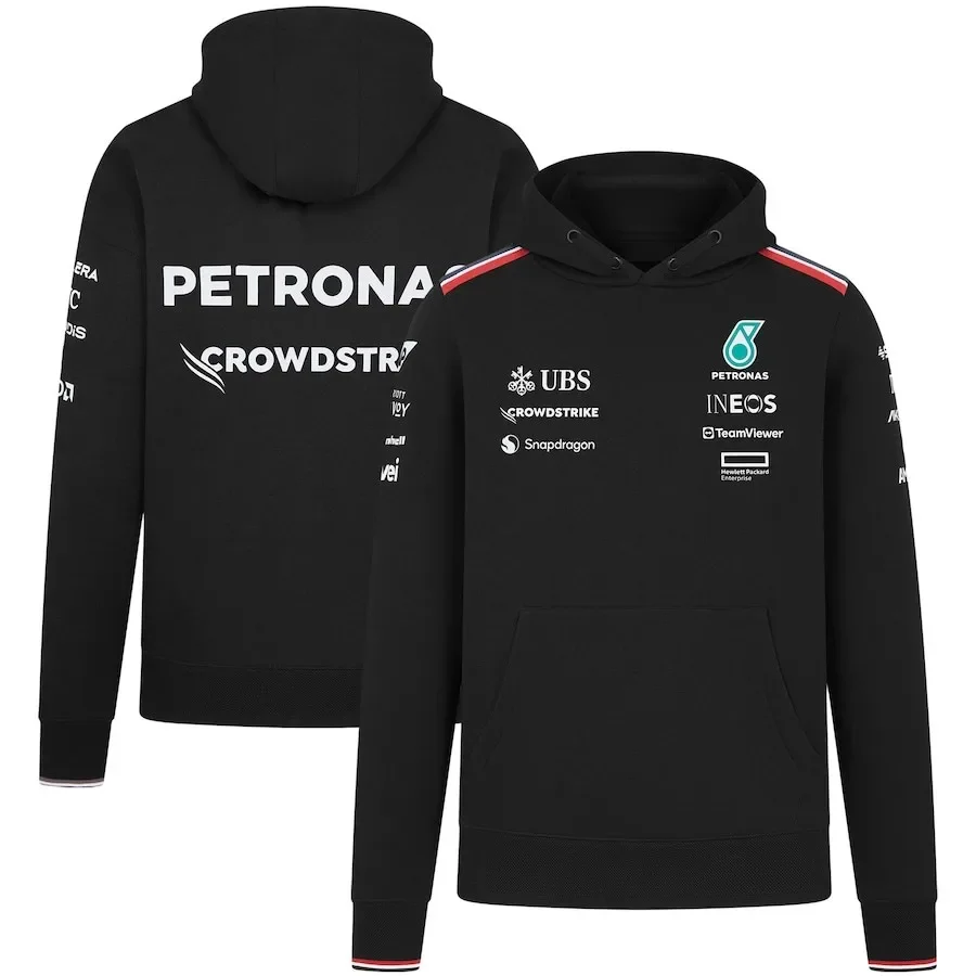 3D Printed F1 Team Racing Hoodie Training Sweatshirt Pullover Men's Long Sleeve Autumn Top Clothing for Fall and Winter