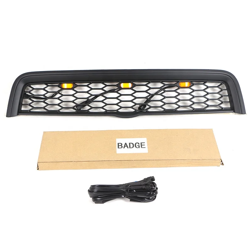 

Автозапчасти, внешние аксессуары, ABS, сотовая передняя решетка автомобиля, решетка радиатора Parrilla, индивидуальный светодиод, подходит для RUSH 2006-2016