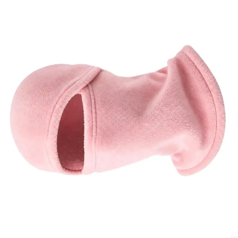 D5BE Stretch Fleece Balaclava for Under-Helmet Layering, with Breathable Fabric and Integrated Coverage for Cycling