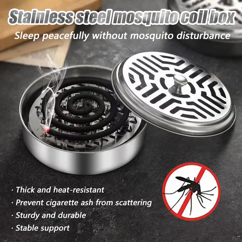 Stainless Steel Mosquito Coil Holder 2