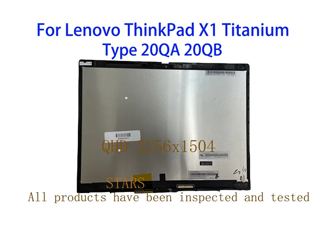 Lenovo Thinkpad x1,チタンタイプ,20qa,20qb,qhd,2256x1504