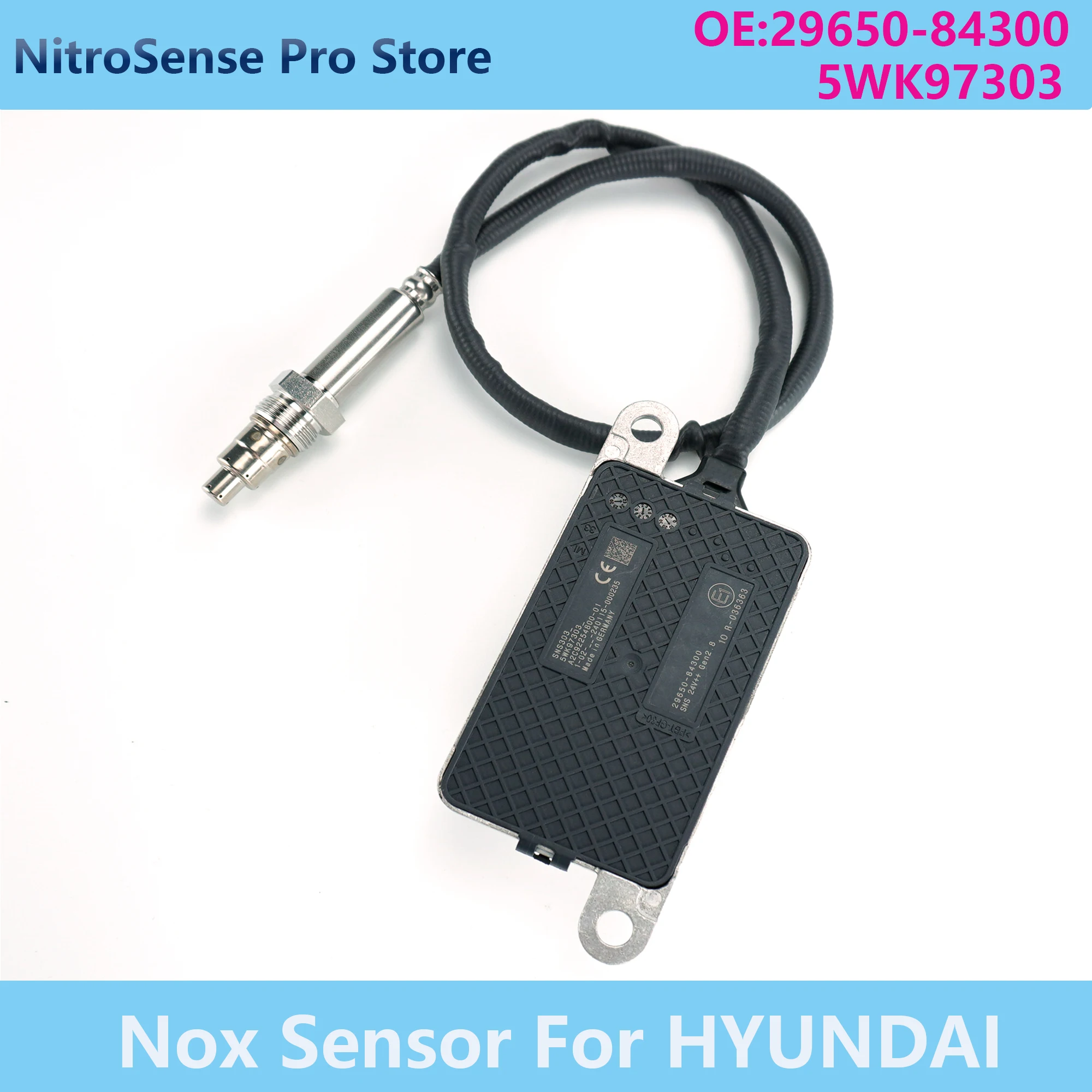 

24v 2965084300 5WK97303 29650-84300 5WK9 7303 Nitrogen Oxide Sensor For Hyundai