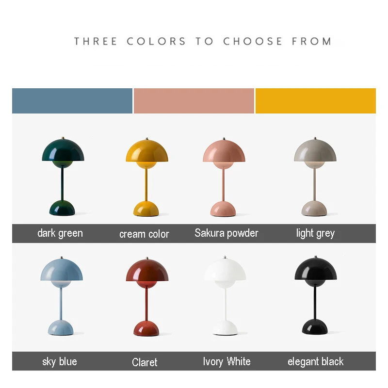 Оригинальные перезаряжаемые настольные лампы