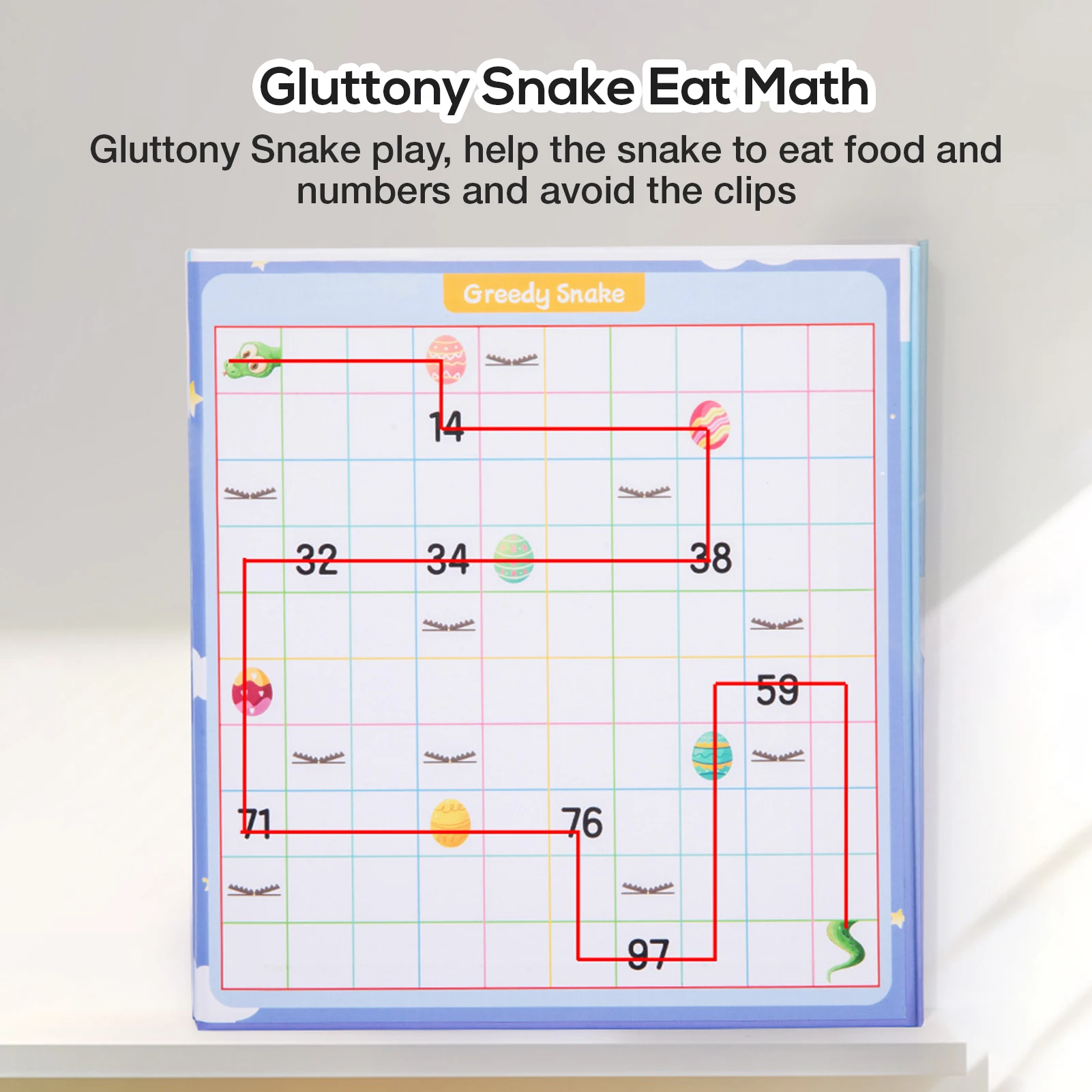 Magnetic Math Hundred Board Preschool Learning Activities Classroom Must-Have Interactive Learning Tool Chessboard Toys For Kids