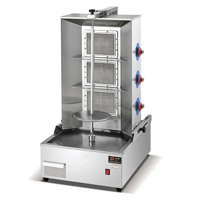 ใหม่บาร์บีคิวตุรกีเครื่องบาร์บีคิวแก๊สเชิงพาณิชย์บาร์บีคิวบราซิล Bibimbap เตาอัตโนมัติโรตารี่ตะวันออกกลางบาร์บีคิว