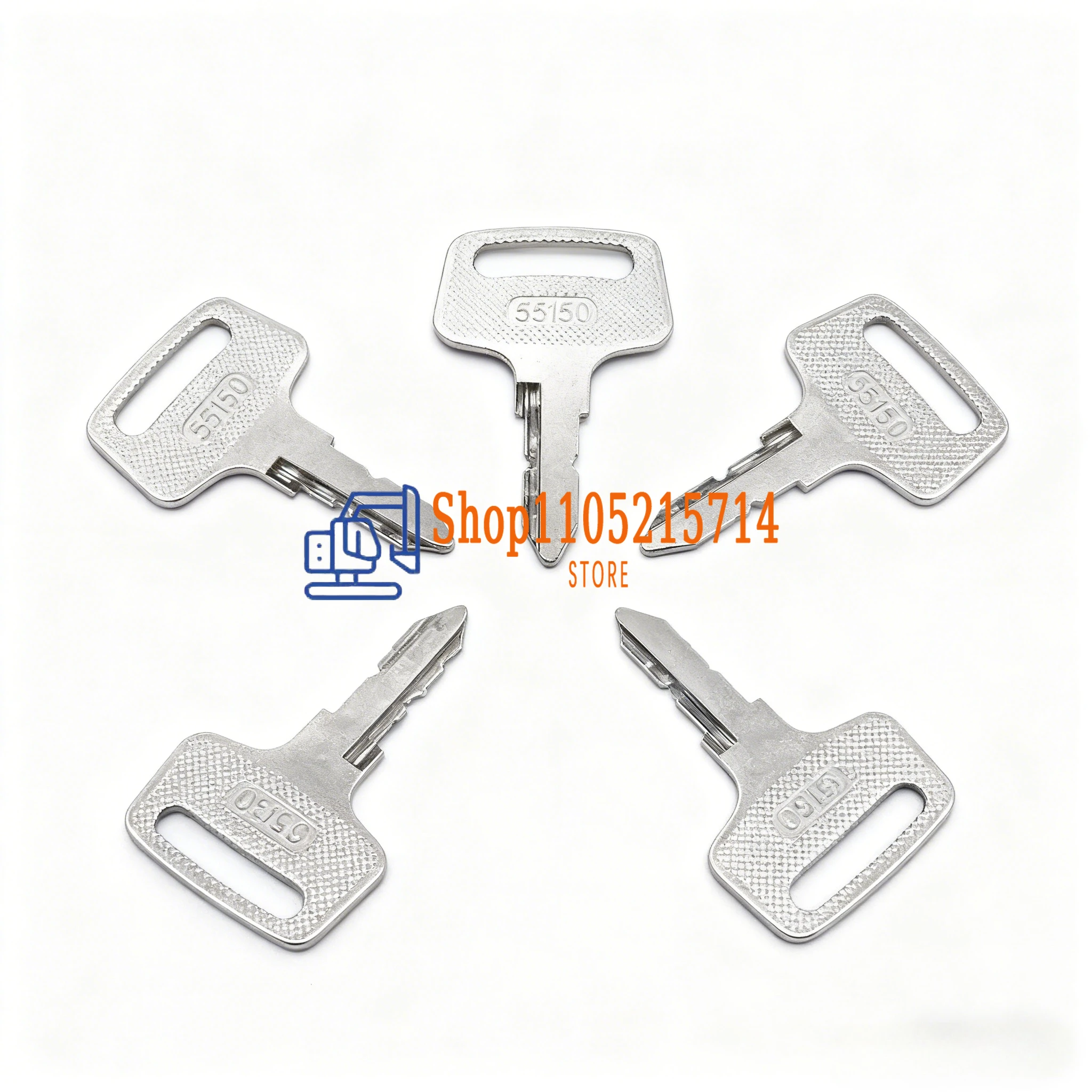 1/5/10 PCS 55150 Key 37410-55150  Ignition Switch Key for Kubota BX1500 BX1800 BX1830 BX22 BX2200 BX2230 B1550 B1750 Tractor