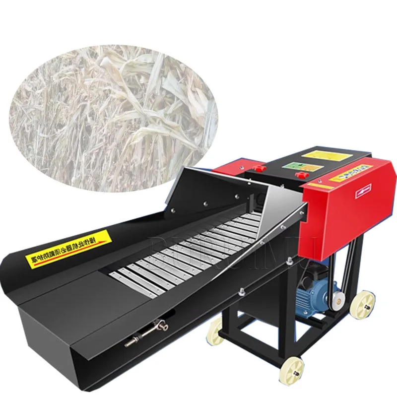 

Grass Cutting Chopper Crusher Chaff Cutter Machine for Animals Feed Agricultural Feed Processing Silage Machine