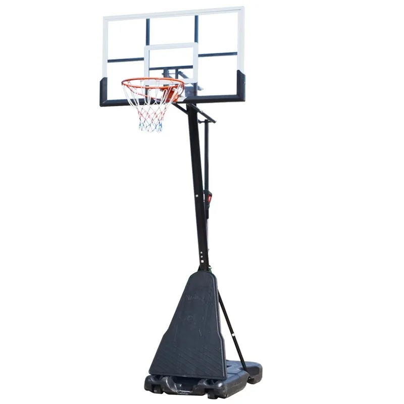 

YTYIN Children's Outdoor Indoor Mobile Home Basketball Stand Can Be Raised and Lowered Shooting