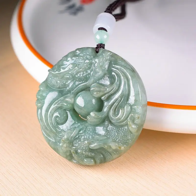 Shuanglong Play Beads Piaohua Safety Buckle Pendant