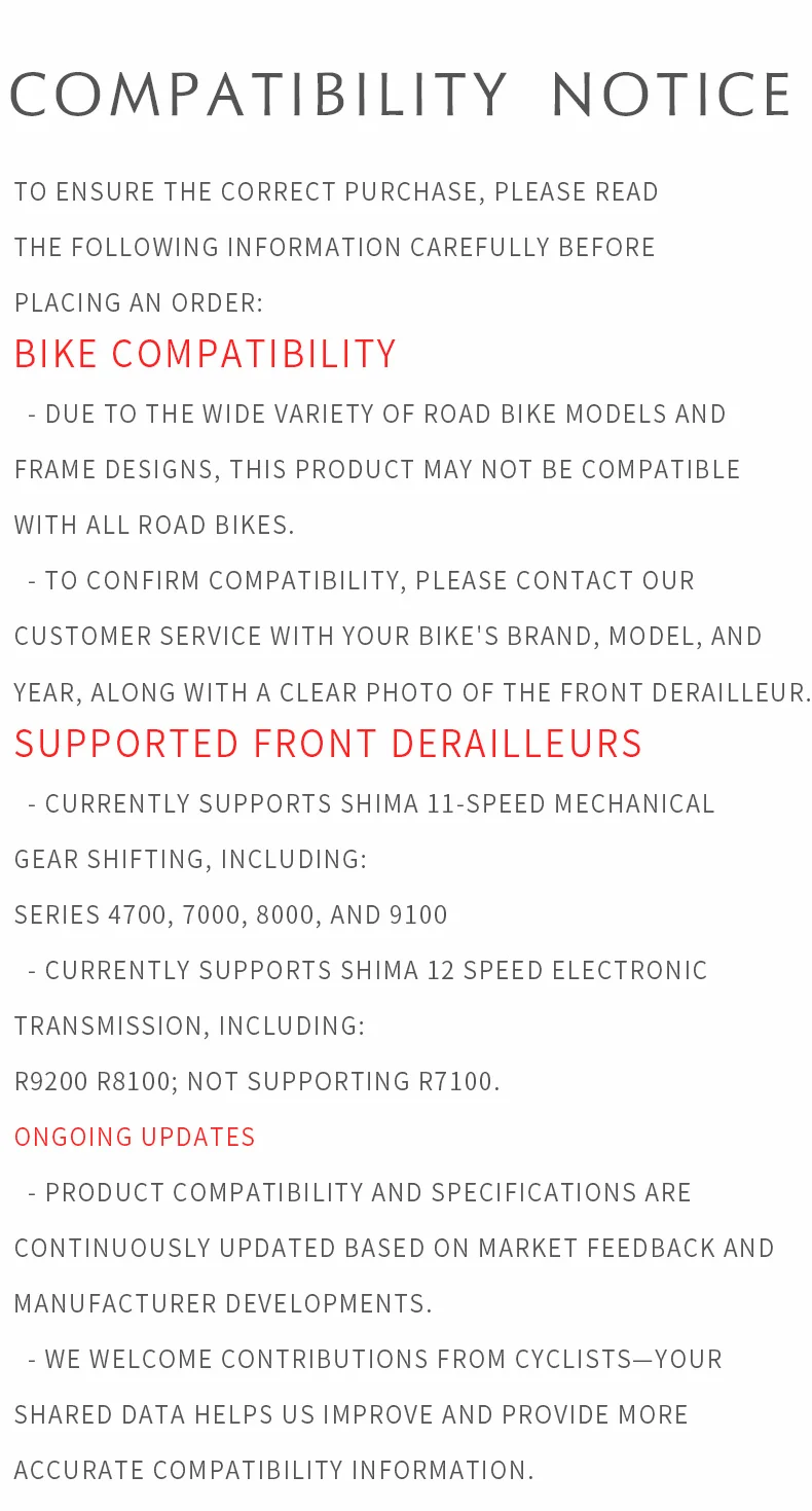 Vorderer Schaltwerkverlängerer für SRAM AXS für Shimano 12-Gang-Vorderschaltwerk Rennrad erhöht – Detail 2