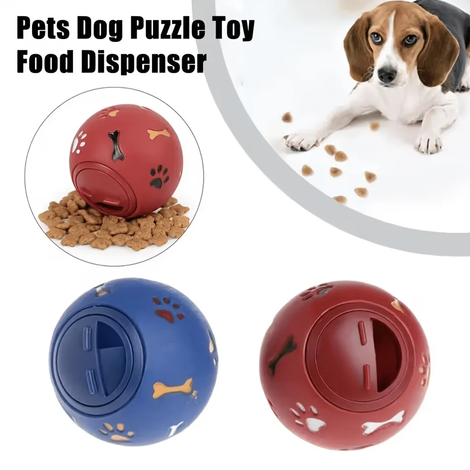 Treat‑Dispensing Ball For Dogs & Cats Durable Interactive Slow‑Feeder Toy Dual‑Purpose For Play And Training