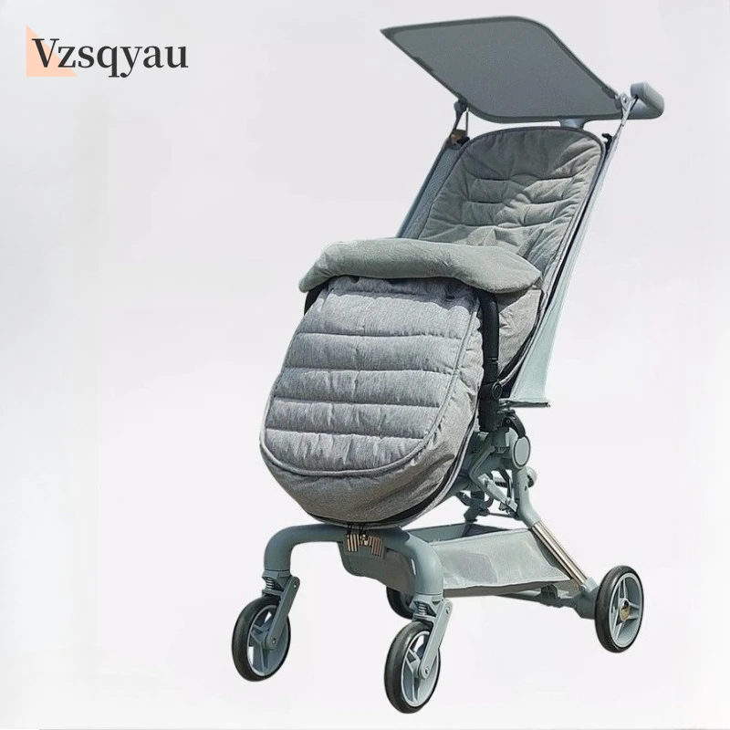 

Зимние сумки, ветрозащитный теплый толстый ватный диск, универсальный конверт для ног для малышей, уютный фартук с пальцами, подкладка для багги, коляска для сна