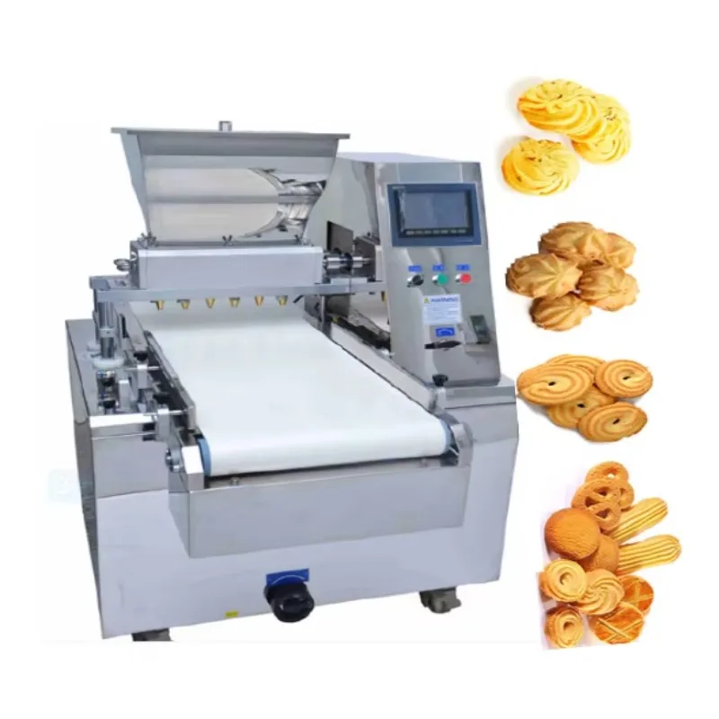 Automatic Small Cookie Forming Machine Customizable Cookie Cutter Soft Biscuit Production Equipment Commercial Bakery Machine