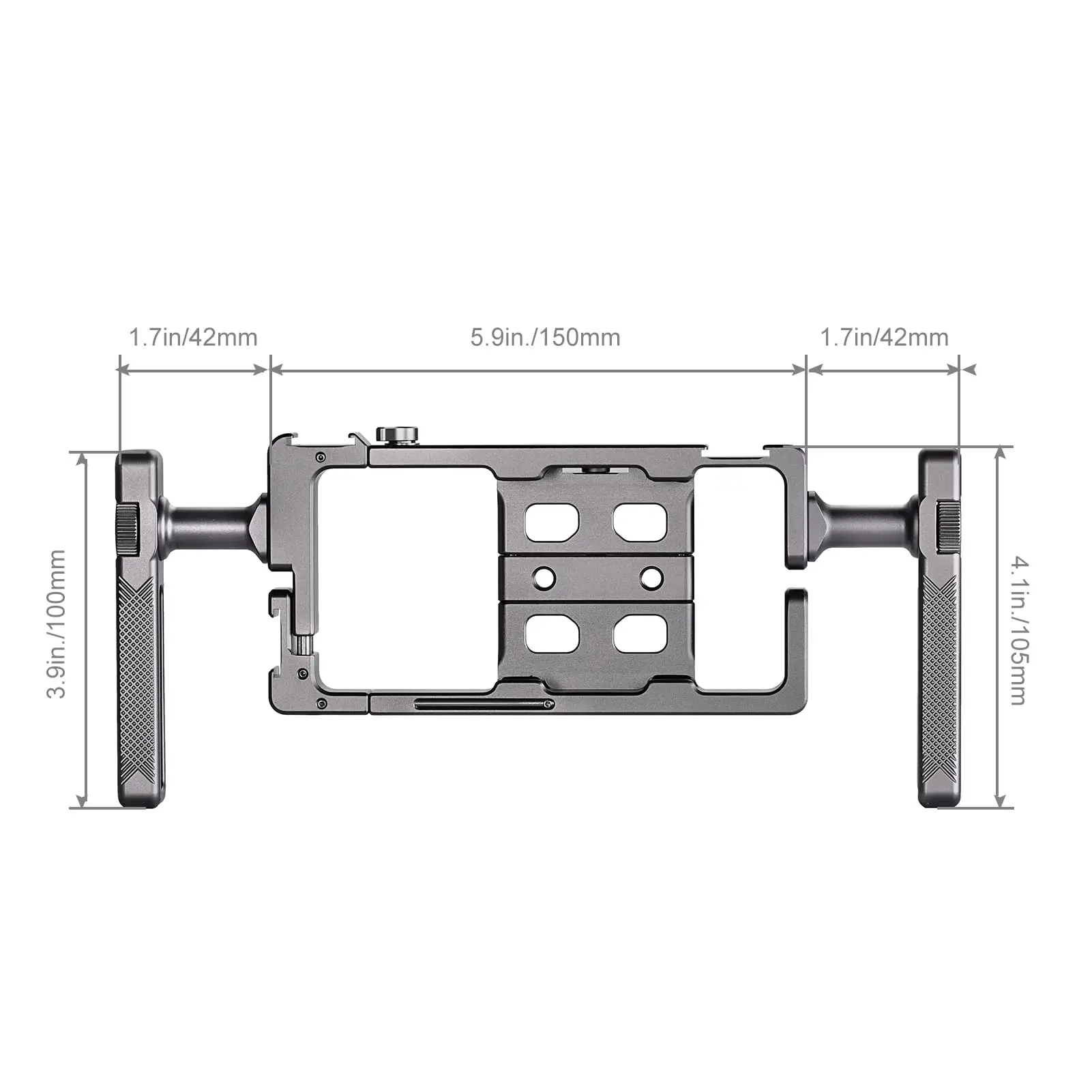 FANAUE Mobile Smartphone Video Rig Gimbal Hand Stabilizer For Cell Phone Cage Film and Television Shooting Cradle Small