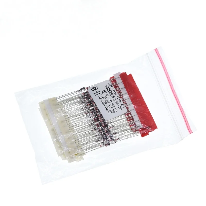 XCW 140PCS 1/2w 0.5W 3.3-30V 14값*10pcs=140pcs