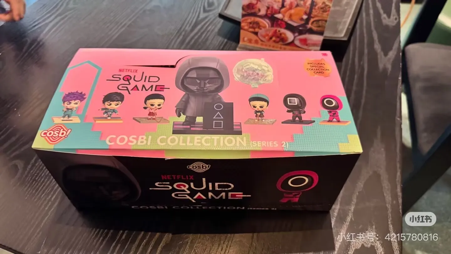 Cosbi juego de calamar juguetes calientes caja ciega serie 2 minifigura muñeca coleccionable Giftra