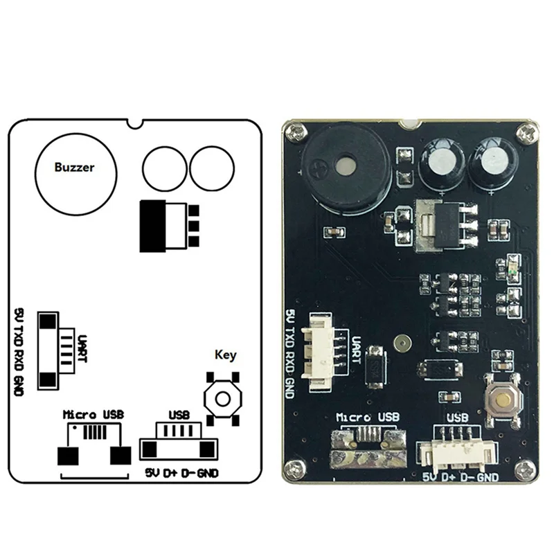 N01R-2X GM72 رخيصة تصميم جديد واجهة USB/RS232 1D/2D/QR أندرويد ماسح الباركود وحدة قارئ للحافلة
