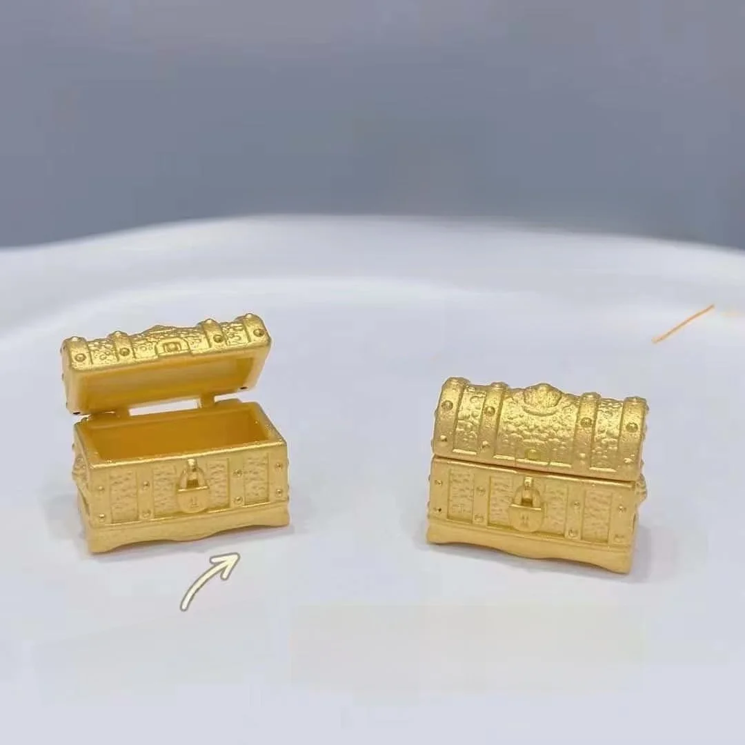 bau-do-tesouro-dourado-abertavel-presente-de-aniversario-ornamento-de-mesa-item-de-joalheria-Unico-e-elegante-banhado-a-ouro-real
