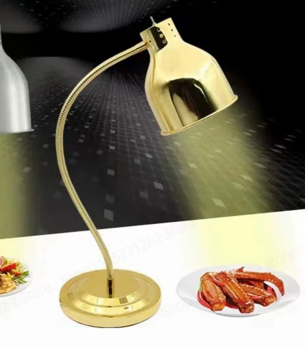 Countertop food warmer lamp buffet restaurant hotel heating table lamp fast food restaurant heating lamp