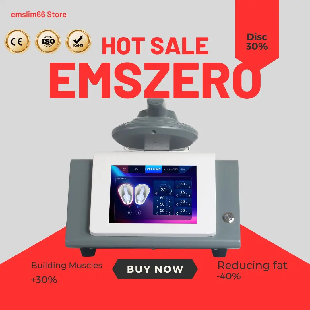 

EMSzero Neo 15 Tesla 6500W Hi-Emt EMS Portable Muscle Slimming And Weight Loss Engraving Body Sculpting Machine Salon