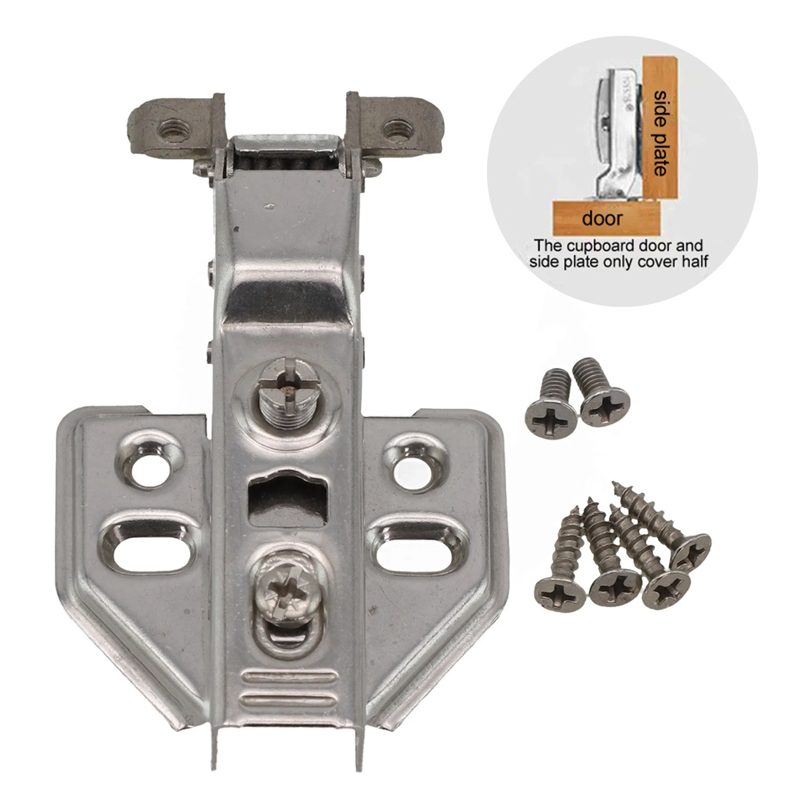 Corner Installation Furniture Hinge Buffer Cabinet Door Kitchen Living Room Non Fading Note Package Content Perforated Picture
