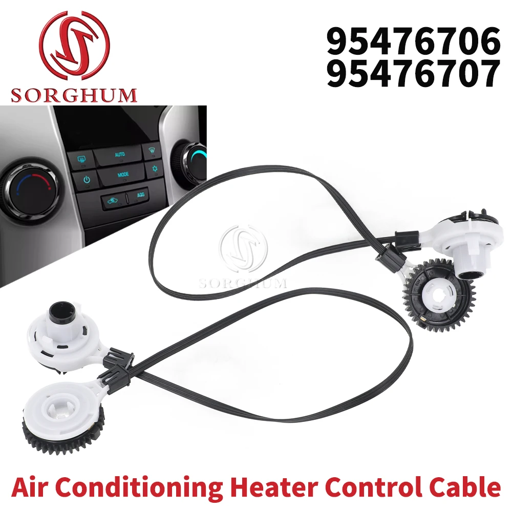 Cable de Control del calentador de aire acondicionado 67/64CM para Chevrolet Trax Sonic Aveo 2012-21 Cable de Control de temperatura 95476706 95476707