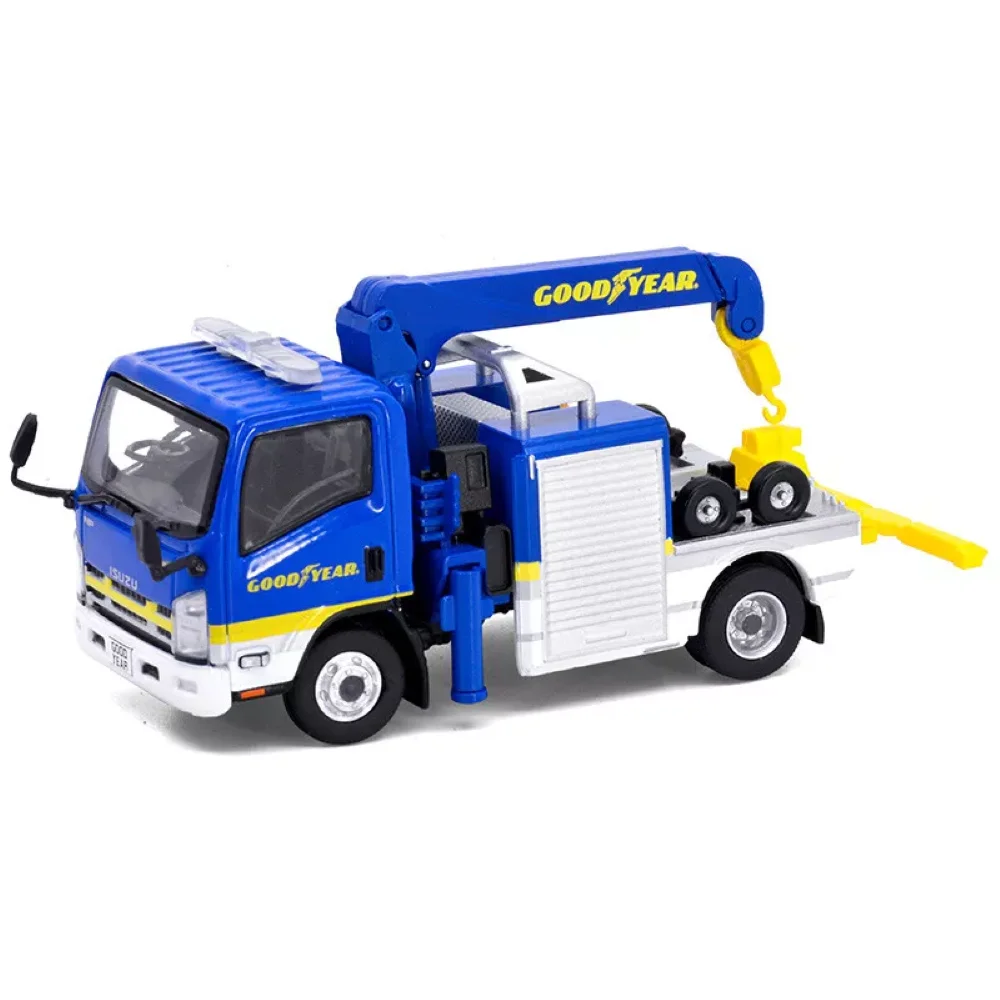 

Tiny 1/64 Isuzu N Series Tow Truck with Crane City Diecast Scale Model