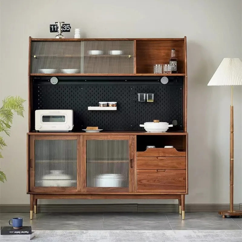 Moderne, minimalistische Weinschrank-Holzmöbel