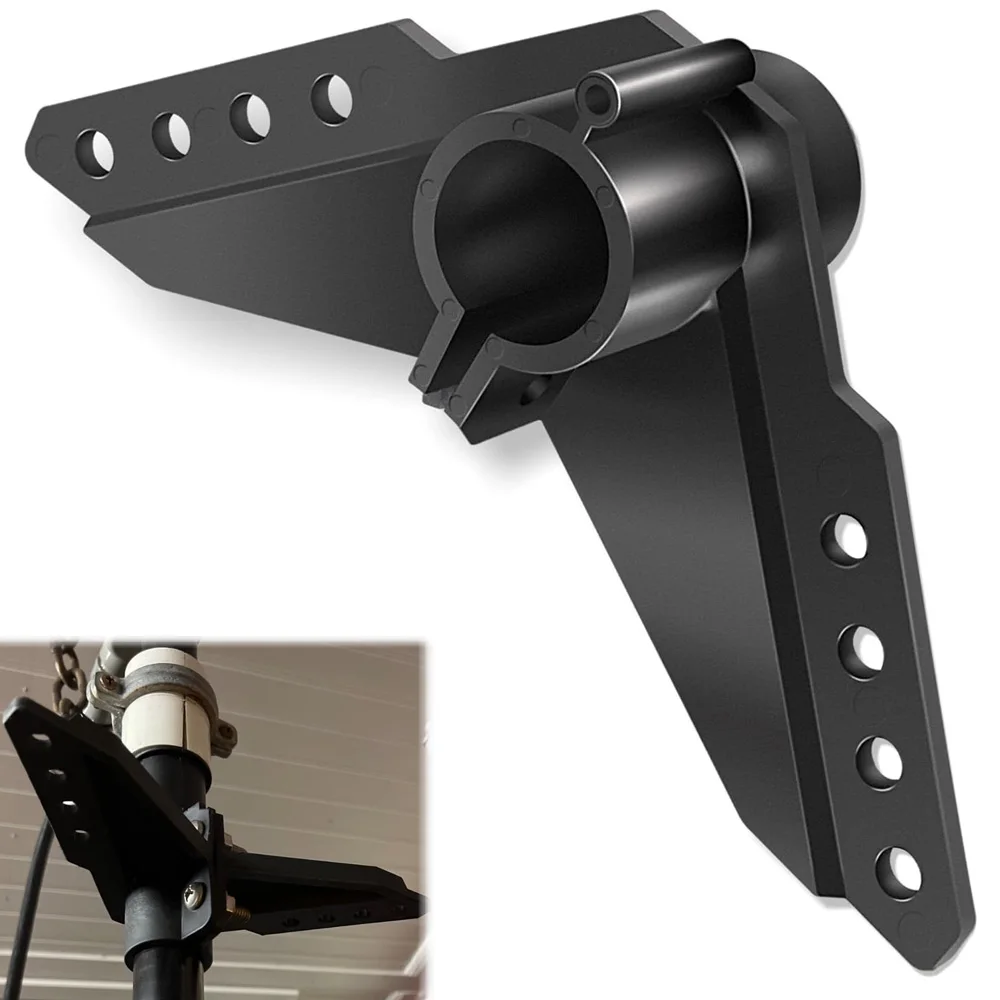 Steering Triangle for Newport NK-180S Kayak Trolling Motor Black Powder Coated Aluminum Steering Kit for Marine / Kayak Trolling