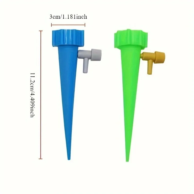 10Pcs Self Watering Spikes Adjustable Drip Irrigation Kit Garden Plant Watering Accessories