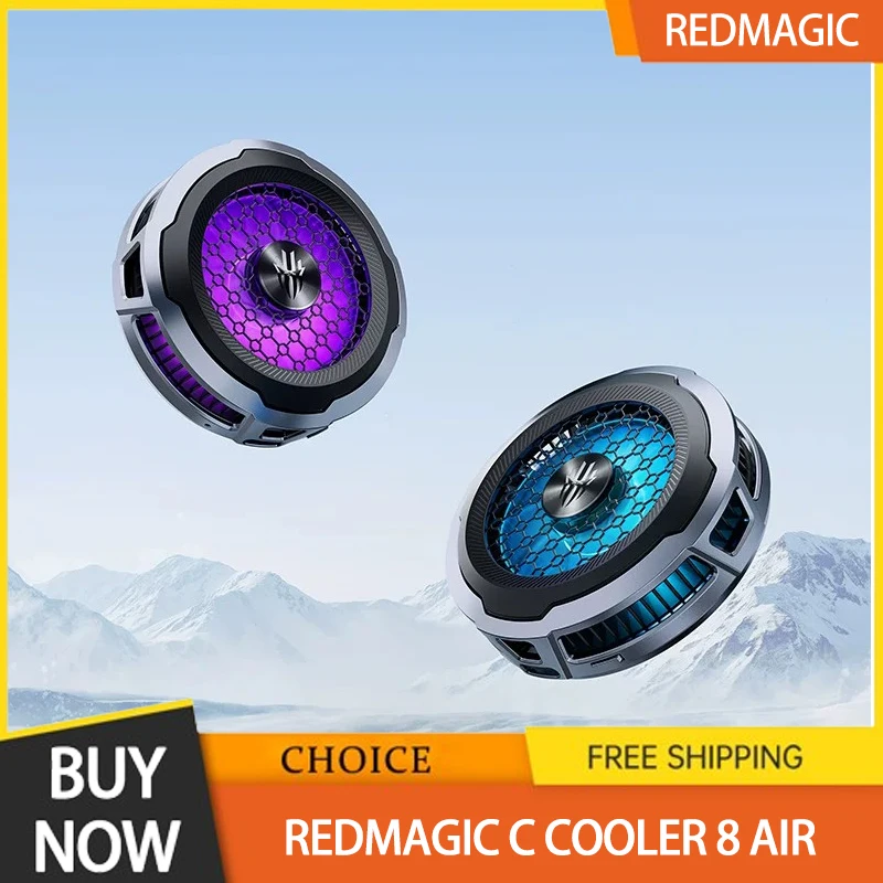 

Кулер Redmagic Cryo Cooler 8 Air Magnetic для телефона, 65 г, ультралегкий, 21 мм, ультратонкий, 30 дБ, низкий уровень шума, -20°C ° Полупроводниковое охлаждение