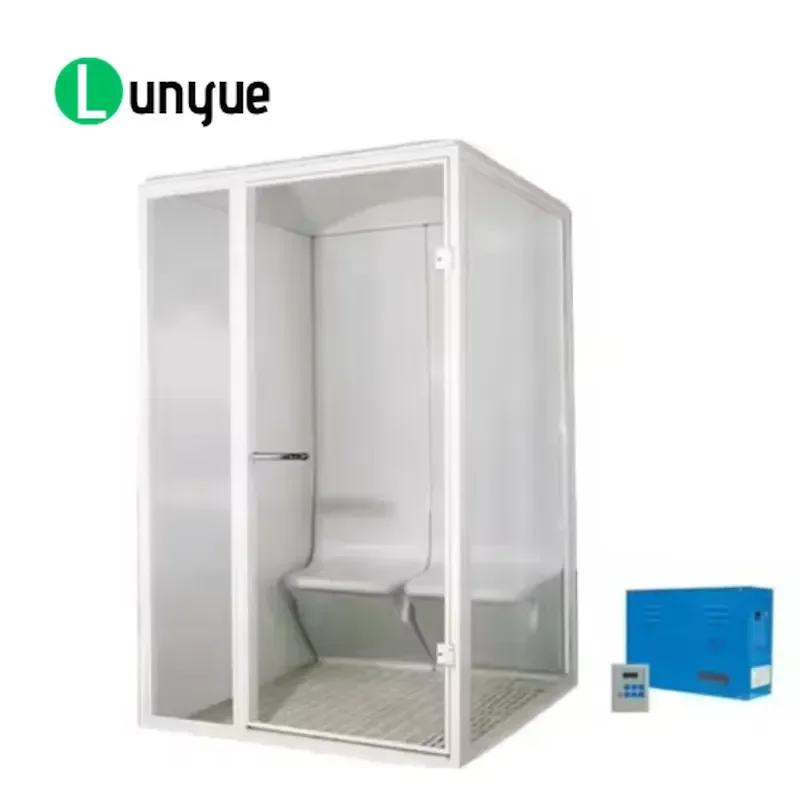 Portable Wet Steam Sauna Room for 2 People Indoor Outdoor Use Compact Design Easy Setup Personal Spa Home Wellness