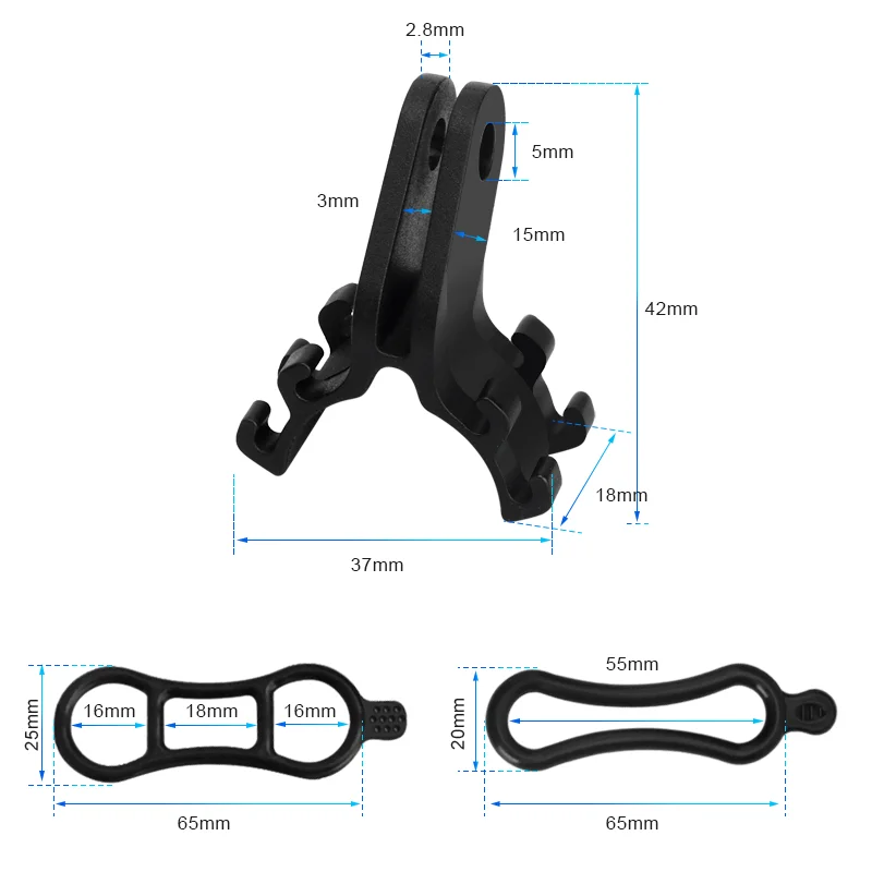 Bike Triathlon Racing Number Plate Mount Holder Bicycle Plate Clamp Card Bracket Aero Seatpost Rear License Rack MTB Accessories