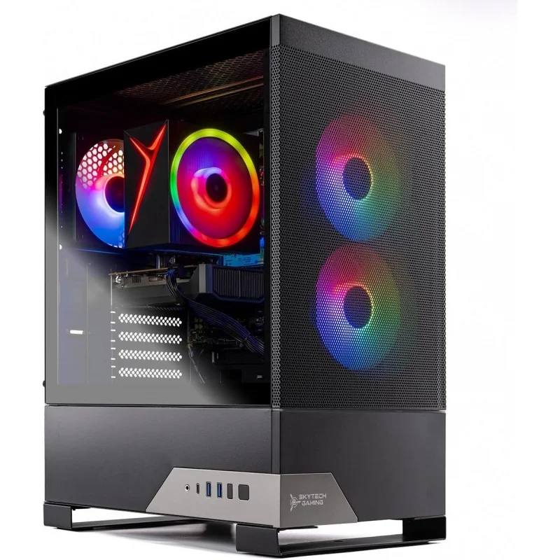 Gaming2 Desktop PC, Ryzen 5 9600X 3.9 Ghz (5.4GHz Turbo), RX 9060 XT 8GB, 1TB Gen4 NVMe SSD, 16GB DDR5 RAM 6